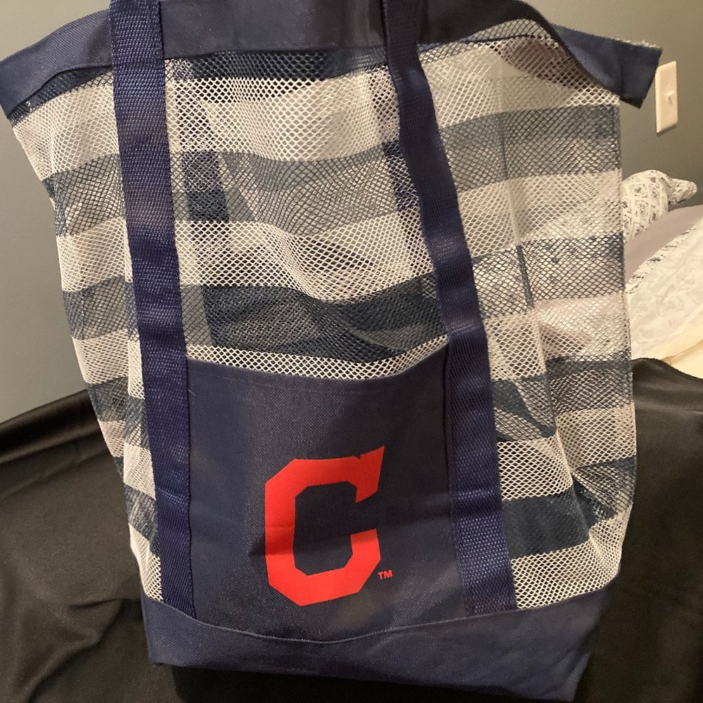Cleveland Indians Blue Used Large/Extra Large Unbranded Tote
